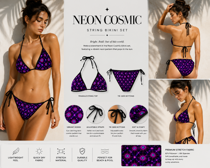 ✨ COSMIC GODDESS BIKINI SET ✨