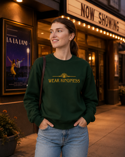 ✨ Wear Kindness Crewneck Sweatshirt