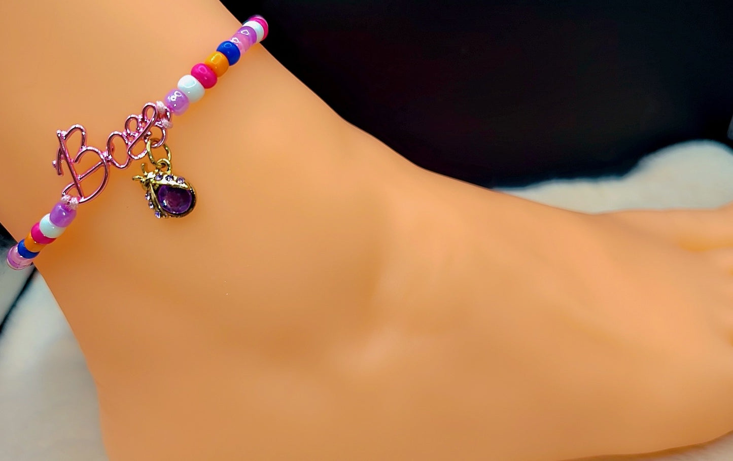 Boss Healing XL Anklet 🌈💖✨