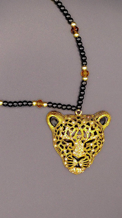 Divine Panther Necklace 🐆✨👑