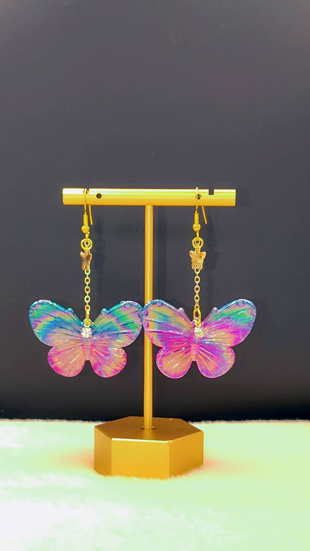 Aurora Butterfly Earrings ✨🦋