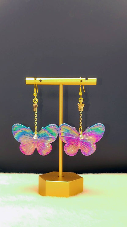 Aurora Butterfly Earrings ✨🦋