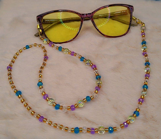 Golden Aura Glasses Chain ✨💛🦋