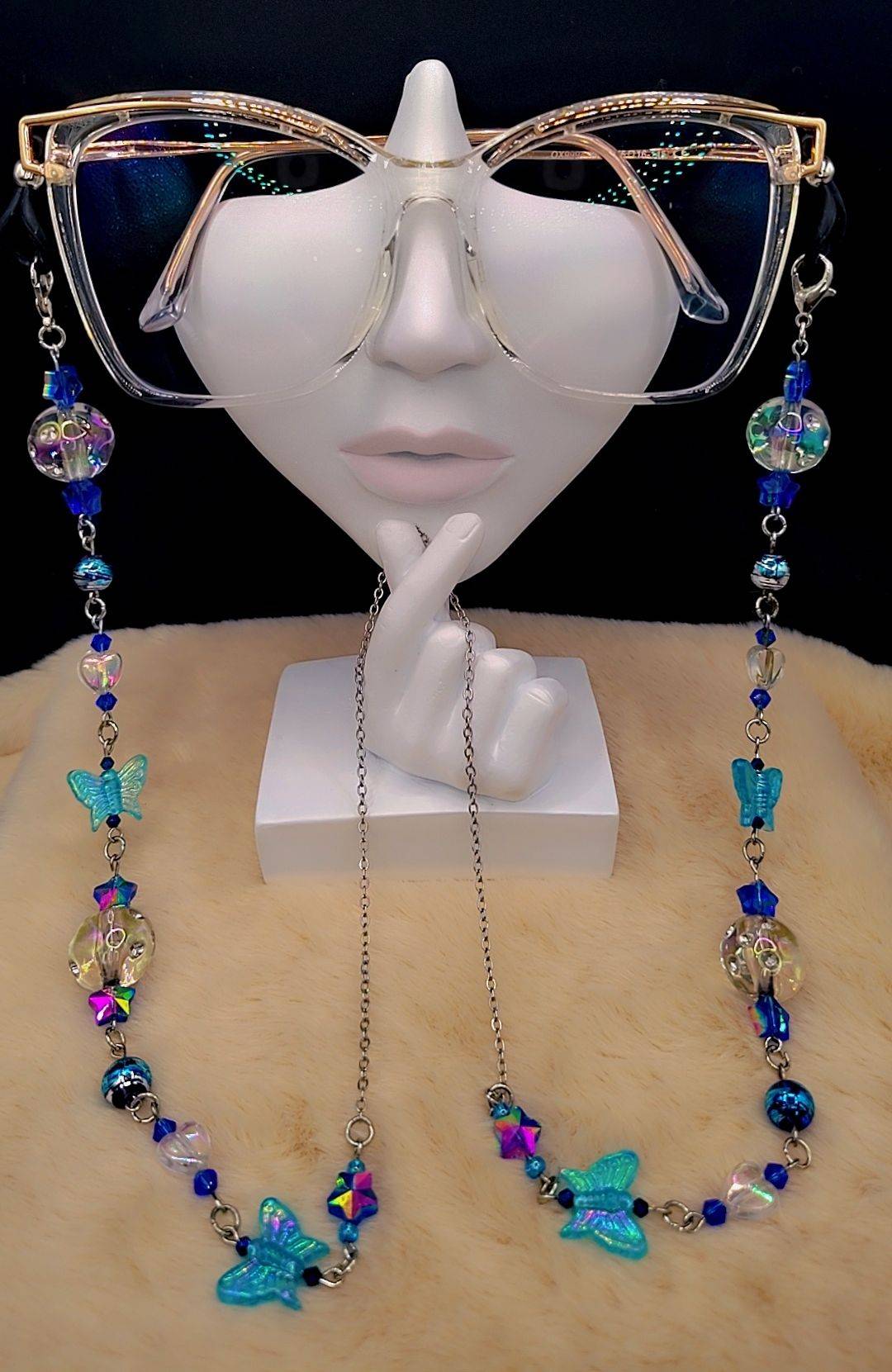 Butterfly Blue Dreams Eyewear Chain ✨🦋💙