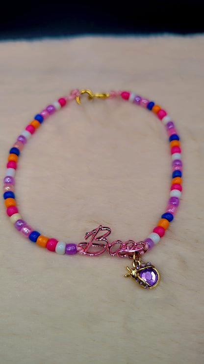 Boss Healing XL Anklet 🌈💖✨