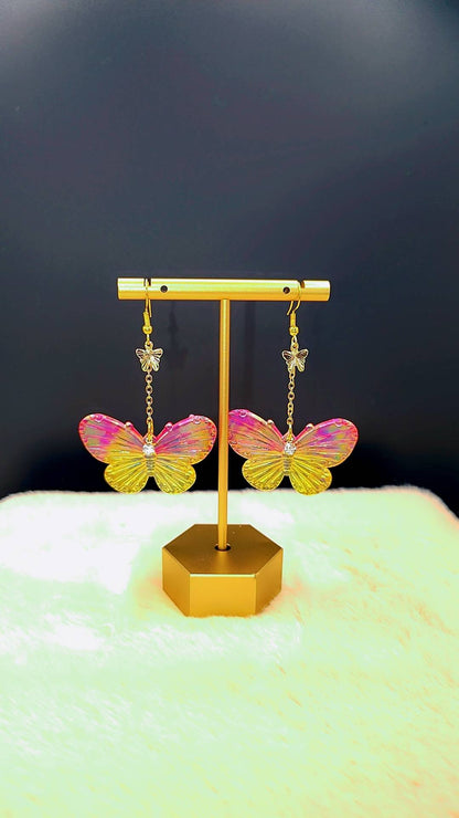 Aurora Butterfly Earrings ✨🦋