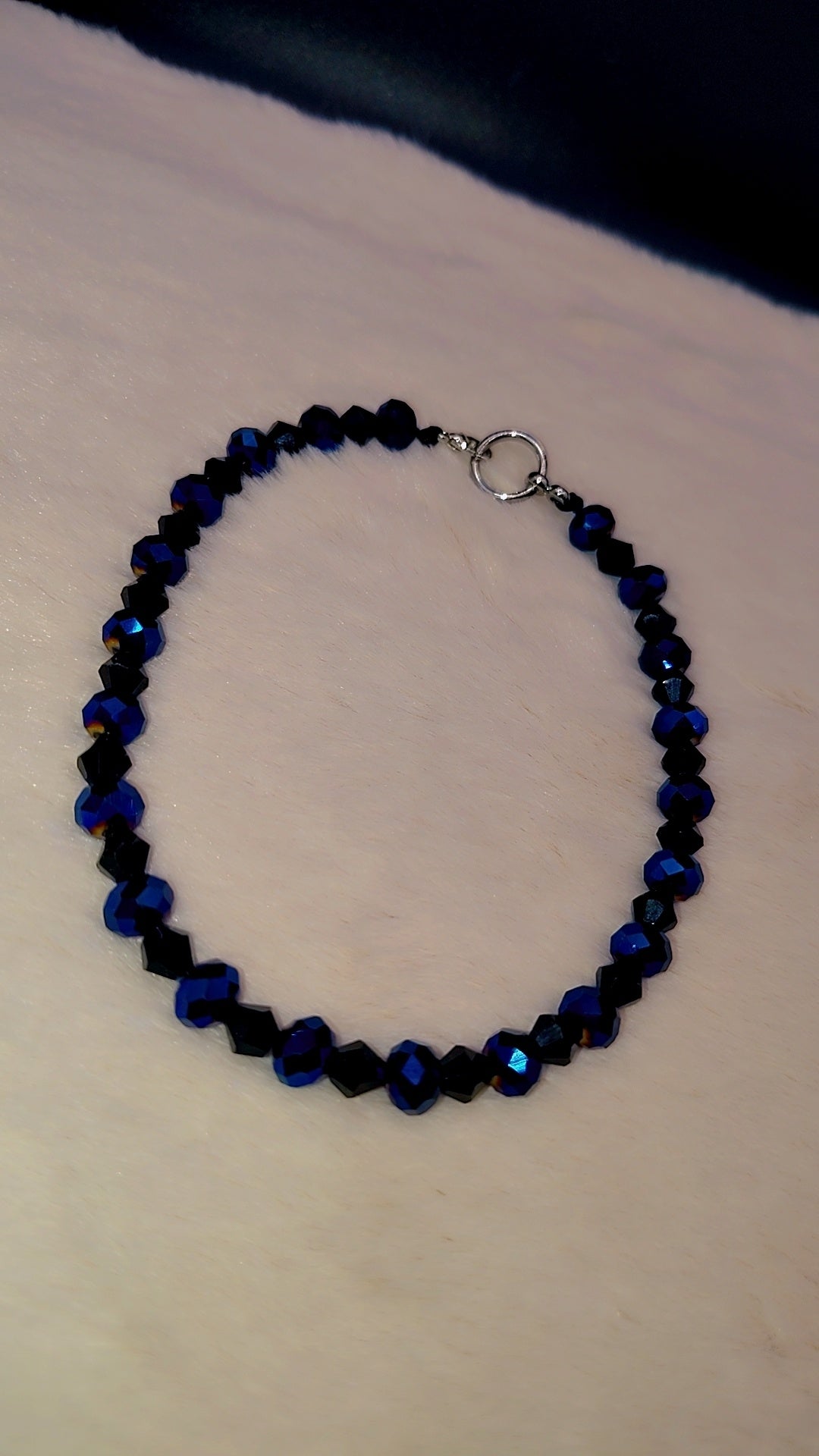 Midnight Blue Aura Anklet 💙✨