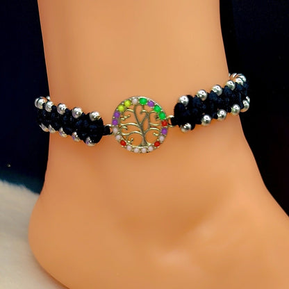 Sacred Life Tree Anklet 🌳✨