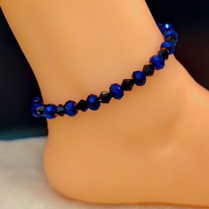 Midnight Blue Aura Anklet 💙✨