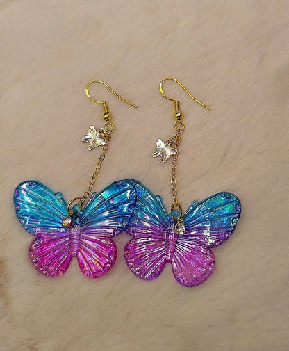 Aurora Butterfly Earrings ✨🦋
