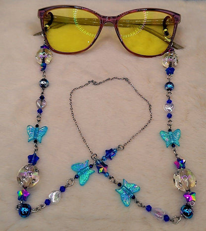 Butterfly Blue Dreams Eyewear Chain ✨🦋💙