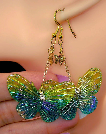 Aurora Butterfly Earrings ✨🦋