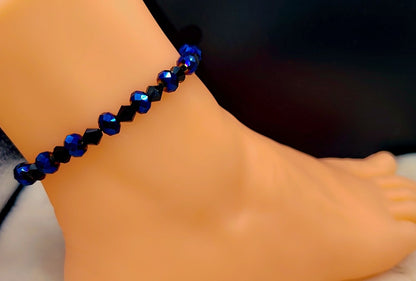 Midnight Blue Aura Anklet 💙✨