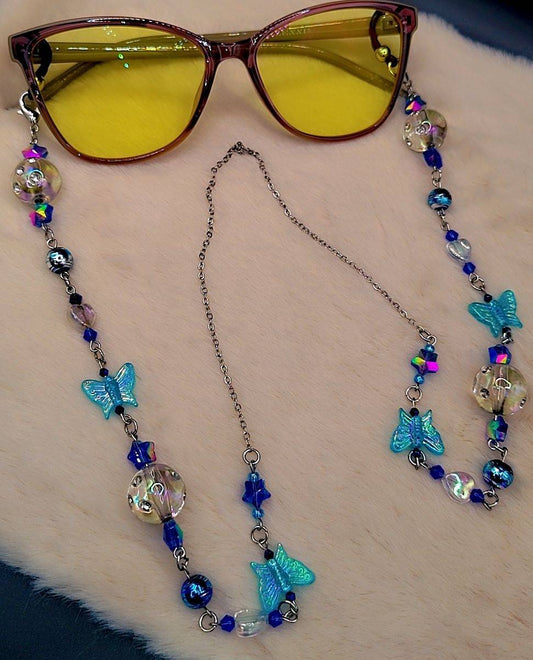 Butterfly Blue Dreams Eyewear Chain ✨🦋💙