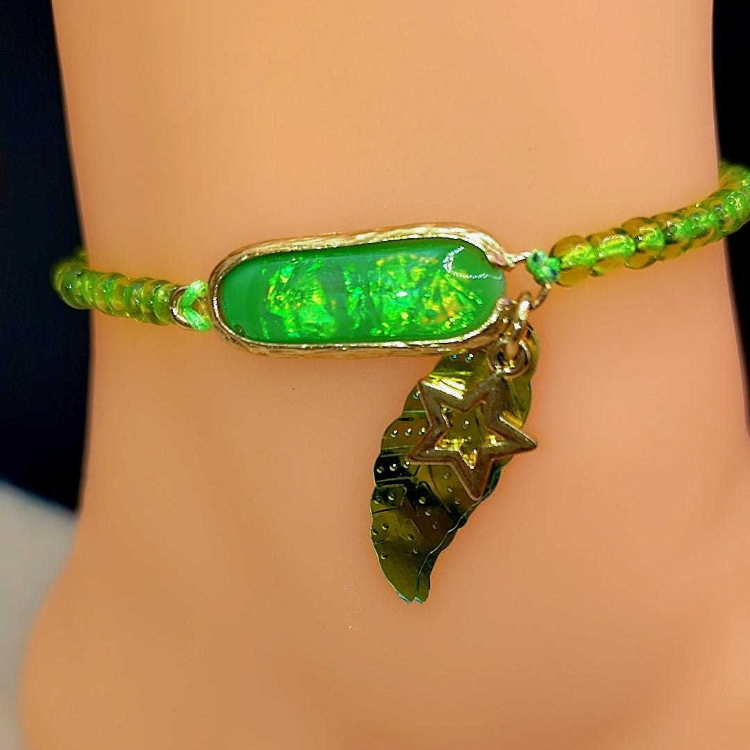 Verdant Wing Spirit Anklet 🟢🪽✨