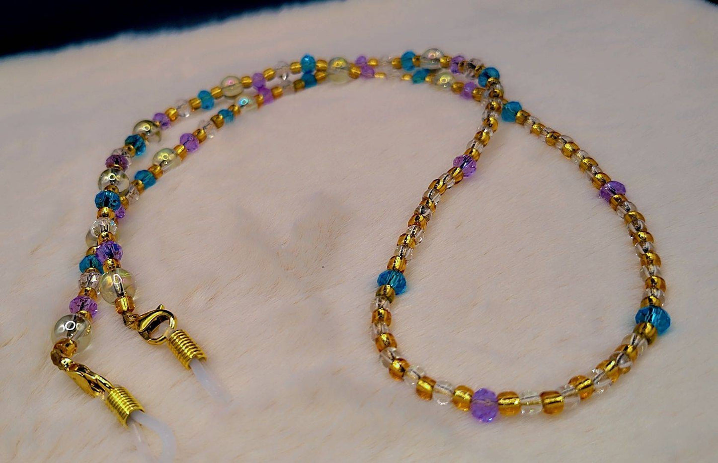 Golden Aura Glasses Chain ✨💛🦋